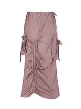 ウィズダムティースローライズラッチスカート / Wisdom Teeth Low Rise Ruched Skirt PINK
