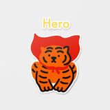 HERO TIGER REMOVABLE STICKERS (6538525016182)