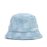 BBD Patchwork Denim Bucket Hat (Light Blue)