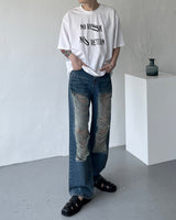 ダメージデニムパンツ/GM - KZ Damage Denim Pants (XS ~ L)