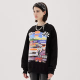 クラシックレーシングスウェットシャツ / Classic Racing Sweatshirt (4 color)