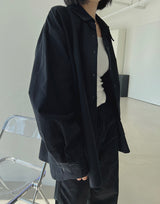 ピーチボクシーシャツ/Peach Boxy Shirt (5color)