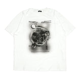 カットアウトグラフィックTシャツ / 222 Cutout graphic t-shirts - White