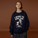 I WANT TO KISS YOU Sweatshirts (4607209537654)