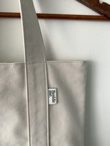 Oxford simple line bag - ivory