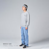 ベーシックロゴクルーネック / Basic Logo Crew Neck Gray (4561791451254)