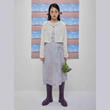 Fluffy lace cardigan (6684235956342)
