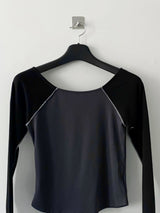 Nuer boat-neck T 