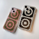 MOTIFS HARD JELL CASE _ C _ KHAKI & ORANGE