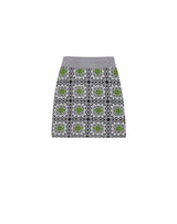 GRANNY SQUARE KNIT MINI SKIRT LIGHT GRAY (6691439050870)