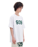 939 LOGO T-SHIRTS (WHITE/GREEN)