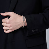 ロングトグルバーチェーンブレスレット / LONG TOGGLE BAR CHAIN BRACELET