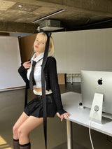 フロムスクールスカート / From school sk (black)