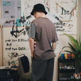 HUK MIX STRIPE T-SHIRT [2 COLOR]
