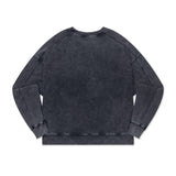 ビンテージウォッシングスウェットシャツ / vintage washing sweatshirt [black]