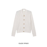 LMN Piet Cropped Line Bookle Cardigan (7 colors)