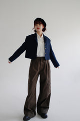 クラシックゴールドボタンジャケット/Classic Gold Button Jacket (2color)