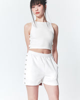フックNアイショーツ/Hook N Eye Shorts White