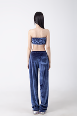 ダーリンユアチューブトップ / DARLING, YOUR TUBE TOP ! #VELVET BLUE