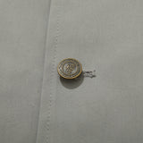 ロゴカラーコットンベーシックジャケット/BSR2223FWJK063 LOGO COLLAR COTTON BASIC JACKET GRAY