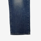 Keevy Button Wide Denim Pants