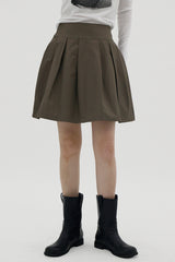 マロンフレアスカート / Marron Flare Skirt (2color)