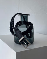 ザネクスト25mmモノグラムメッシュレザーベルト / THE NEXT 25mm Monogram Mesh Leather Belt