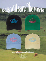 AND CAT BALL CAP_GREEN