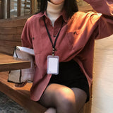[BELLIDE MADE] Romance Corduroy Loose Fit Shirt & Shirt