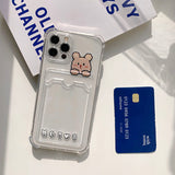 ベアカードフォーンケース / Bear card Phone Case