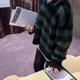 3 TAP Mohair Border Rugby Knit (2color)