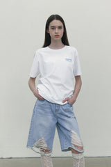 ワーディンググラフィックtシャツ
