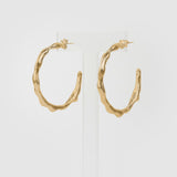 Melting Hoop Earring