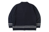 ノッチラペルニットブレザー / NOTCHED LAPEL KNIT BLAZER_NAVY