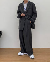 ビギ ワイド セットアップ ジャケット / CH BiGi Wide Setup Jacket (Set - Up / 2 colors)