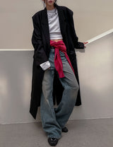 (UNISEX) f/w ピーナッツマキシロングコート