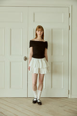 FRILL SEE-THROUGH KNEE SOCKS