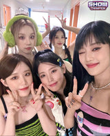 [I-DLE Yuqi, Shuhua] Bear heart fur hairpin (3color)