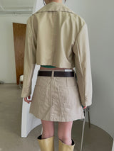 ジアクロップジャケット/Zia Crop Jacket (2color)
