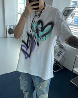 オンリーハートショートスリーブTシャツ / SO Only Heart Short-Sleeved T-Shirt (2 colors)