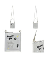 ハイティーンメタリックミニクロスバッグ / Highteen Metallic Mini Cross Bag _ Silver