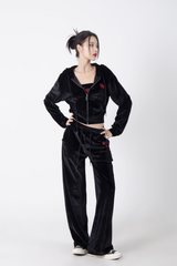 ダーリンユアジップアップ / DARLING, YOUR ZIP UP ! #VELVET BLACK