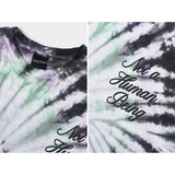 TIE-DYE RAINBOW TEE - Multi GREEN (6675681476726)