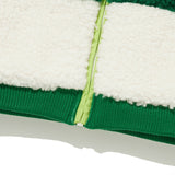 KIRSH X MISAKI KAWAI KIDS FLEECE HALF ZIP UP [GREEN]