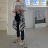 ガーメントウェーブショートスリーブTシャツ