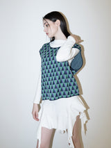 Suid Knit Vest (GREEN)