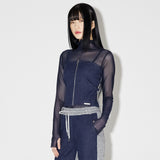 Denim Knit Blocking Top [BLUE] (6638379663478)