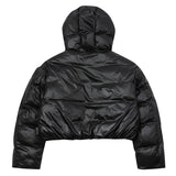 BLACK ATHR SHORT PADED JUMPER