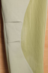 アシンメトリーウェーブパンツ / ASYMMETRIC WAVE PANTS-EARTHY GREEN
