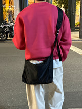 コットンワンタックバンドウエストワイドパンツ / Cotton One Tuck Banded Waist Wide Pants (7 colors)
